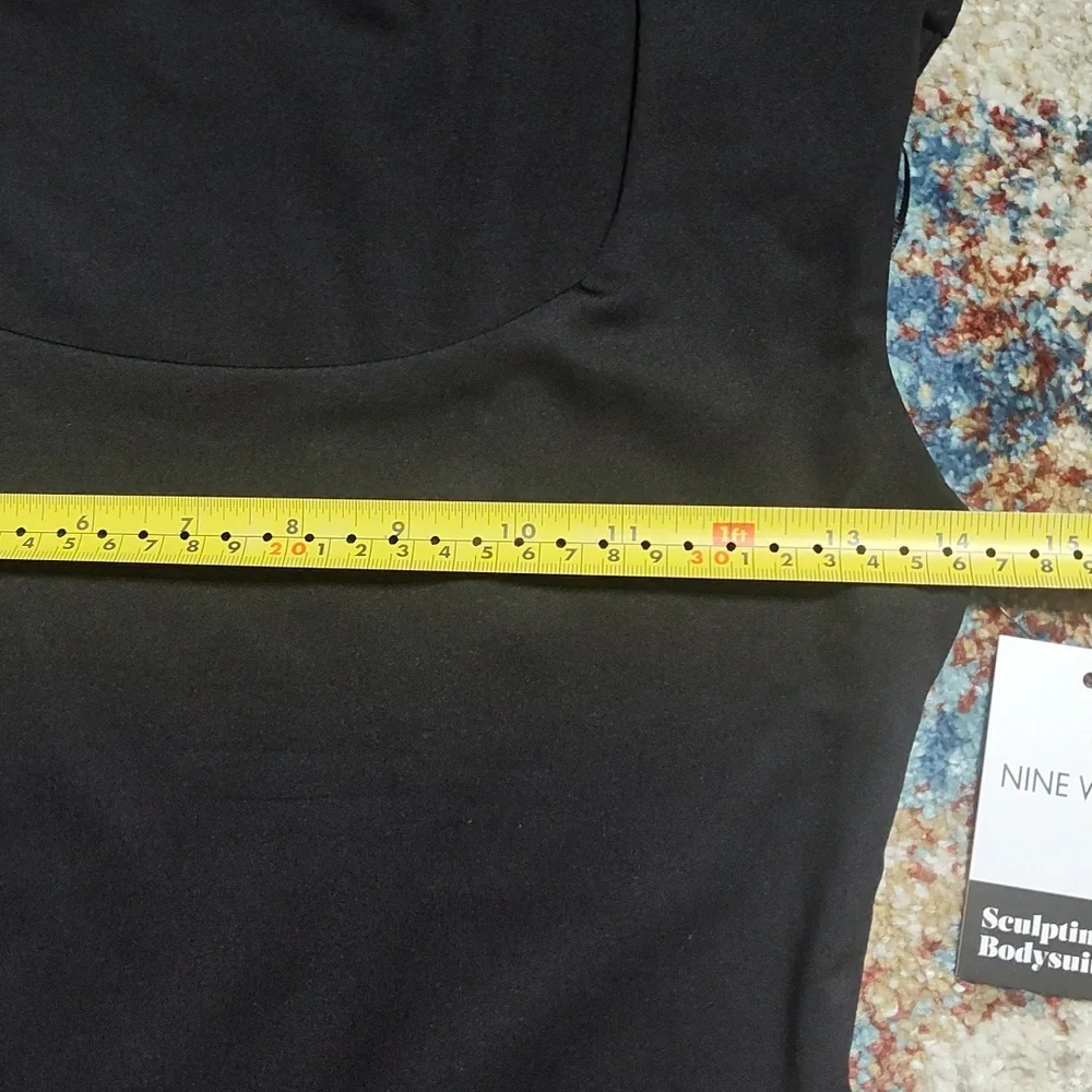 Nine West Black Women's Sculpting Bodysuit - Picture 4 of 9